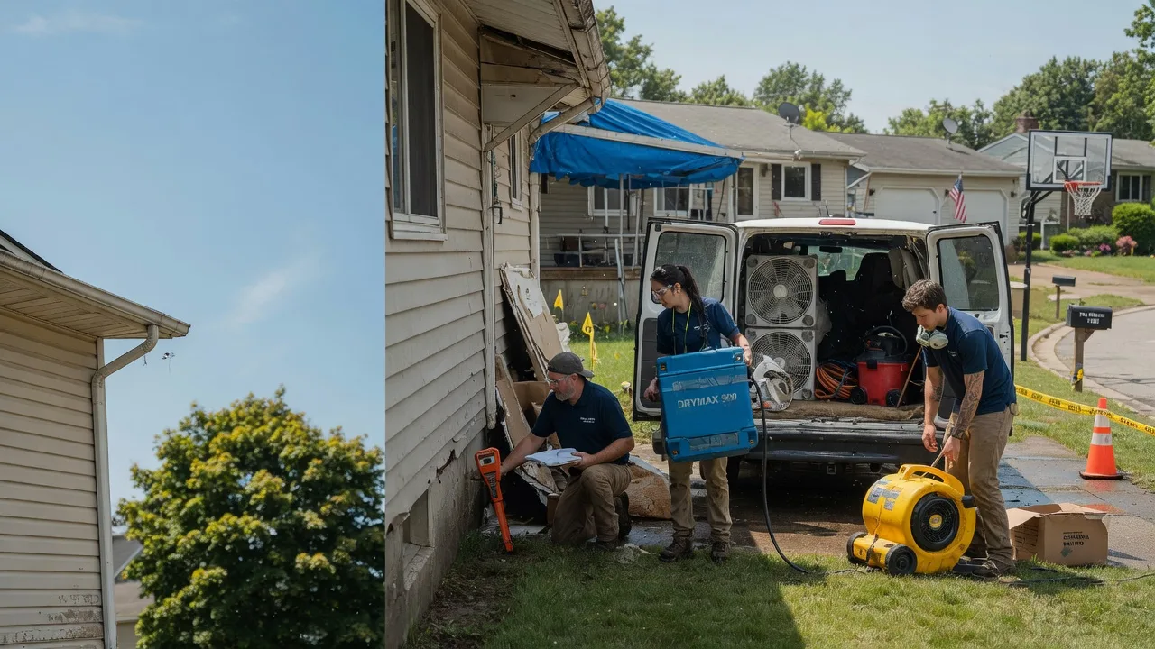Ceiling Leak Cleanup in East Lynn, WV near me